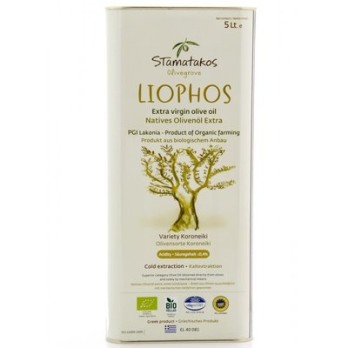 Ulei de masline extravirgin Liophos bio, Stamatakos Oligrove, 5l