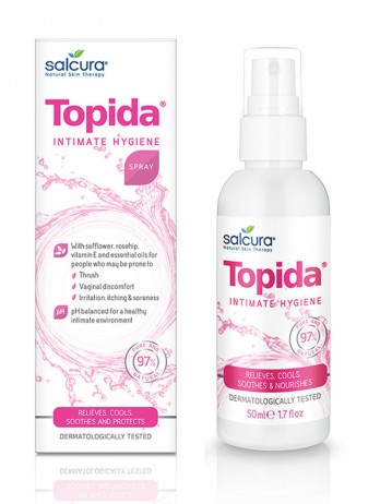 Topida - Spray tratament pt igiena intima Salcura, 50 ml 