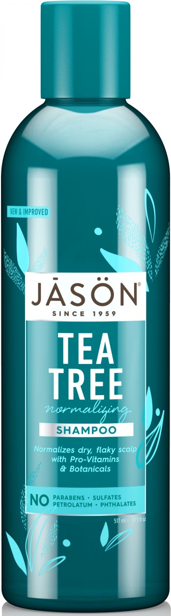 Sampon tratament cu Tea Tree pt scalp iritat, Jason, 517 ml