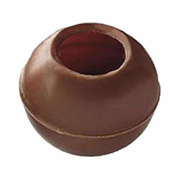 BARRY CALLEBAUT - COJI PENTRU TRUFE DIN CIOCOLATA CU LAPTE, cacao 35.60%, 126 forme/cutie
