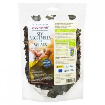 Mix de alge marine pentru salata eco 50gr,  Algamar