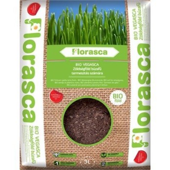 Pamant organic pentru iarba de grau bio, Florasca, 3l  