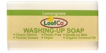 Sapun solid pentru vase, cu lemongrass, Loof Co, 100 g