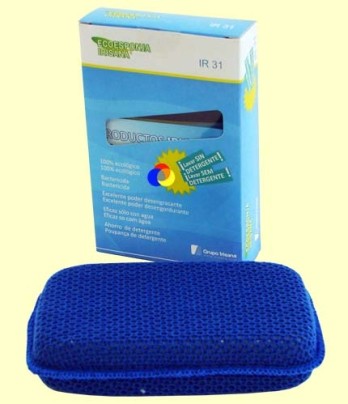 Burete cu bile ceramice pentru curatare fara detergent, Ecosponge, Irisana