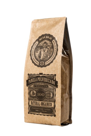 Panela - extract bio trestie de zahar nerafinat, Mesa Baja, 500gr