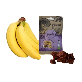Banane bio deshidratate, Fruandes, 30gr