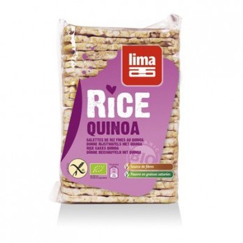  Rondele de orez expandat cu quinoa bio, Lima, 130gr